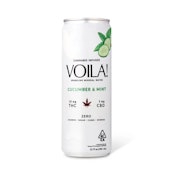 Voila - Cucumber Mint - 10mg thc/5mg cbd beverage