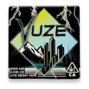 VUZE - Live Resin - Banana Sherbet - Vape Cart - 1.0g