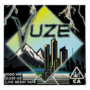 VUZE - VUZE - Live Resin - Cheese Nuts - Vape Cart - 1.0g