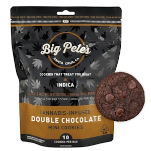 Big Pete's - Big Pete's Indica Double Choc Chip Cookies 10pk 100mg