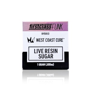 WEST COAST CURE - WEST COAST CURE - Concentrate - First Class Funk - Live Resin Sugar - 1G