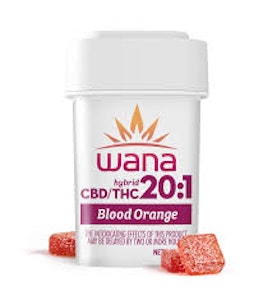 Wana Edibles - Classic Blood Orange 20:1 