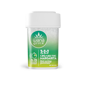 Wana Quick Lime Margarita 1:1:1 100mg