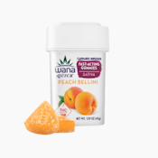 Wana - Fast Acting Gummies - Peach Bellini - Sativa - 100mg (10 x 10mg)