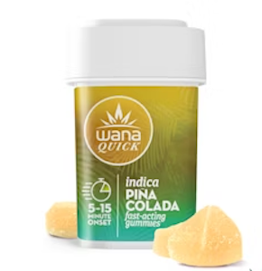 WANA - Wana Quick Pina Colada Fast Acting 10pk Gummies - 100mg