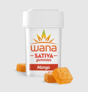 WANA - Wana- Sativa Gummies- Mango 10pk