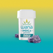 Wana Gummies - Blueberry Lemonade Indica 200mg