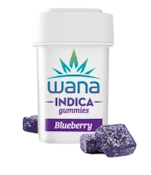 WANA | Gummies (10ct) | Organic Sour Blueberry Indica | 100 mg