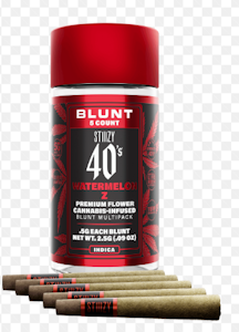 STIIIZY - [Stiiizy] Live Resin Infused 40's Mini Blunt 5 Pack - 2.5g - Watermelon Z (I)