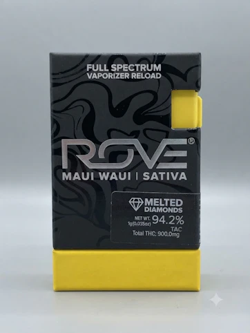 ROVE - Maui Waui -Sativa- 94.20% THC | 1g Melted Diamond Live Resin (Vaporizer Reload) | Rove   -f9 Midlle 1