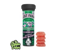 KIVA LOST FARM - Watermelon Ice Cream - Live Rosin Gummies - 100mg
