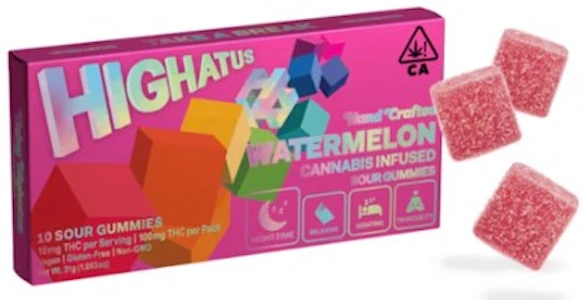 Highatus - Highatus Watermelon Sour Gummies