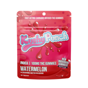 Kushy Punch 100mg Gummies - Watermelon