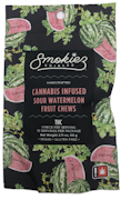 Smokiez Sour Watermelon Fruit Chews 10pk 100mg