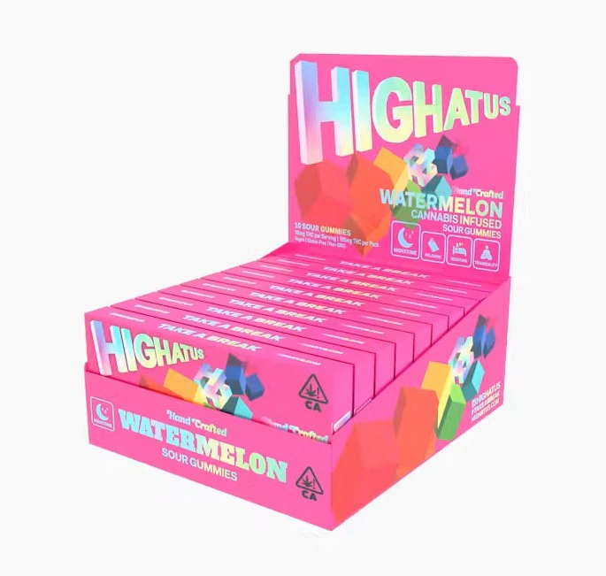 Highatus - Watermelon Sour Gummy Main Image