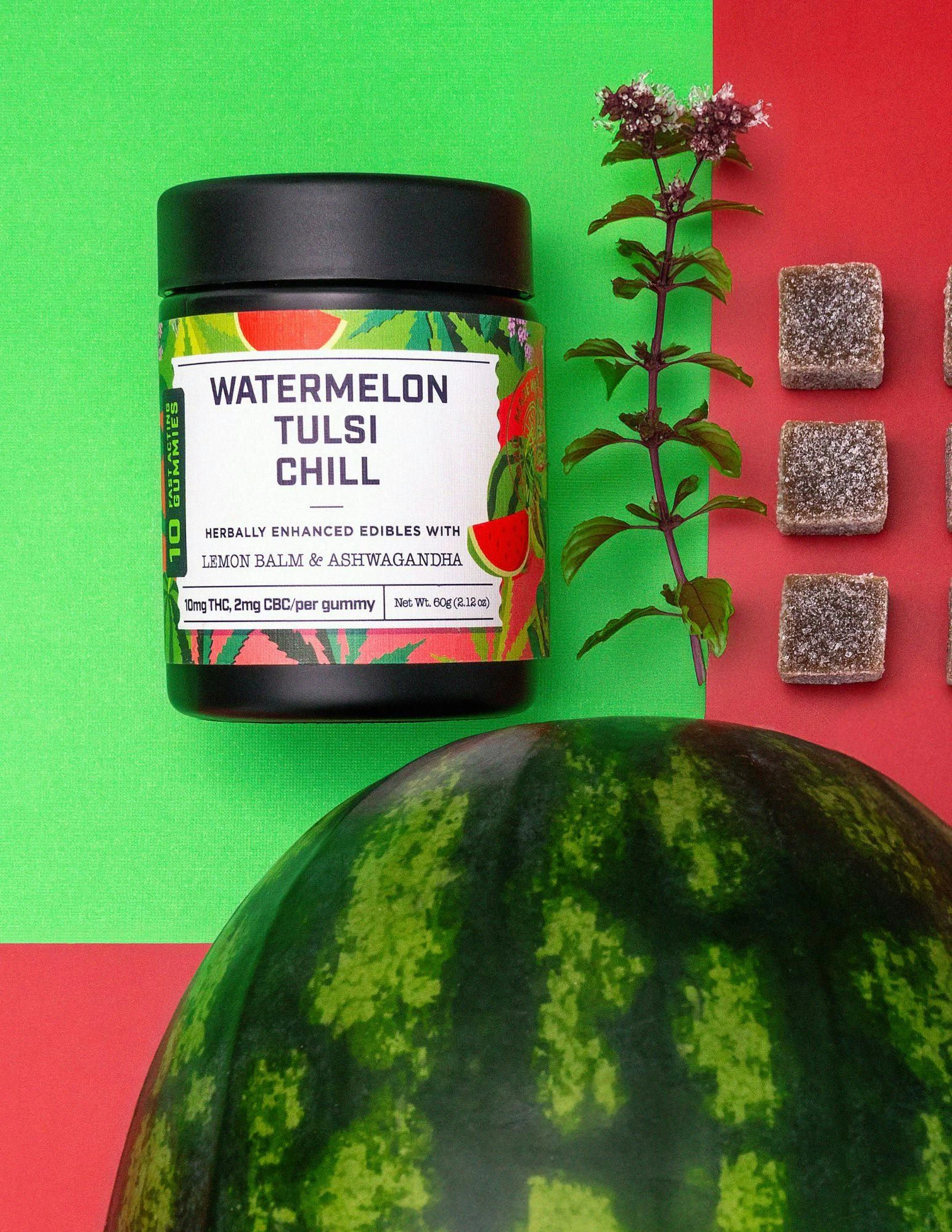 Supernaturals New York - Supernaturals - Watermelon Tulsi Chill - 100mg Main Image