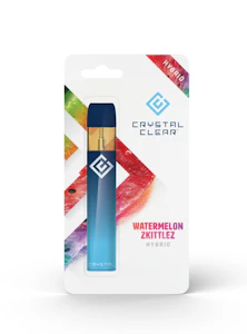 CRYSTAL CLEAR - Crystal Clear - Watermelon Z - 1g All In One Vape
