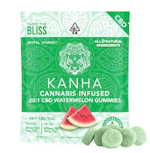 KANHA - *PROMO* KANHA - 10ct. 100mg (Hybrid) - Classic Watermelon 