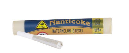 Watermelon Diesel | 21% THC | Pre-roll | 0.5g | Nanticoke
