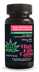 HIGH FALLS CANNA - Watermelon Dream | Gummies | 100mg/20 Pieces
