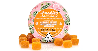 Smokiez Edibles - Watermelon Live Resin Fruit Chews - 100mg