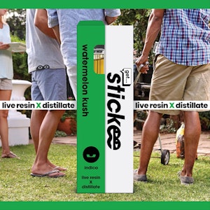 Detour - Stickee - Watermelon Kush Live Resin Disposable - 1g