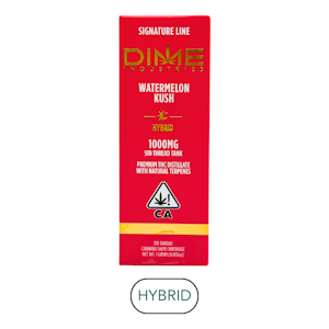 DIME INDUSTRIES - Dime Industries - Signature - Watermelon Kush - Vape Cart - 1.0g