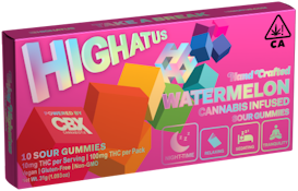 HIGHATUS: Watermelon Sour Gummies 10pk/100mg (I)