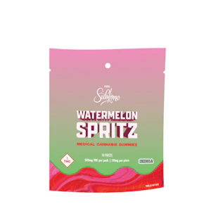 SUBLIME - Sublime - Watermelon Spritz Gummies 500mg