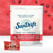 Sundrift- Watermelon Hard Candy- 5mg 20pk