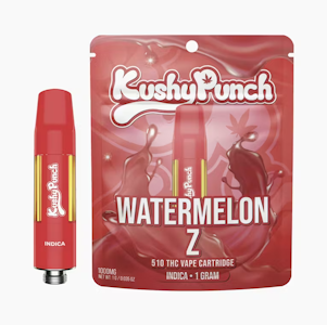 KUSHY PUNCH - Kushy Punch - 510 Cartridge - Indica - Watermelon Z - (1g)