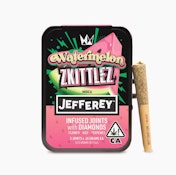 West Coast Cure - Jefferey Pre Roll Pack - Diamond Infused - Indica - Watermelon Zkittlez - (3.25g Total) 5 Pack