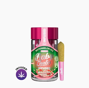 JEETER - Jeeter - Pre Roll Pack - Infused Baby Jeeter - Indica - Watermelon ZKZ - (2.5g total) 5 Pack