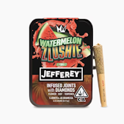 West Coast Cure - Jefferey Pre Roll Pack - Diamond Infused - Hybrid - Watermelon Zlushie - (3.25g Total) 5 Pack