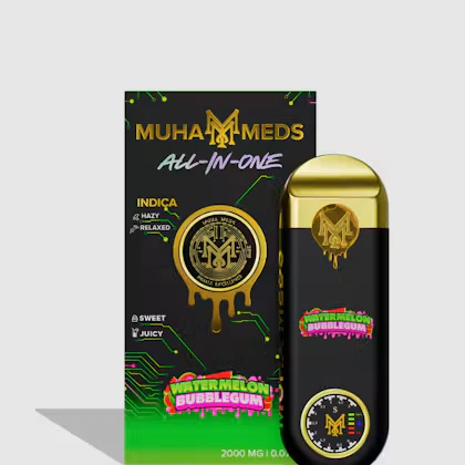 Muha Meds - Watermelon Bubblegum - 2g Disposable Main Image