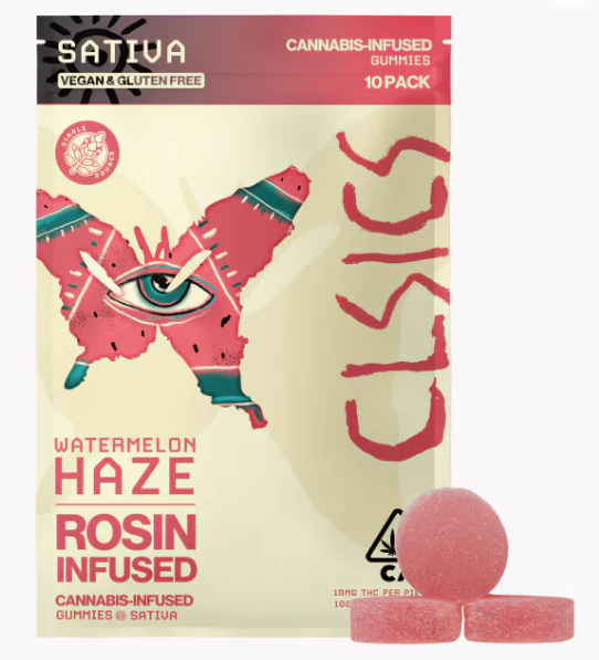 CLSICS - Watermelon Haze - 100mg - Rosin Infused Main Image