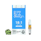 Care By Design - 18:1 Full Spectrum - Vape - 1g