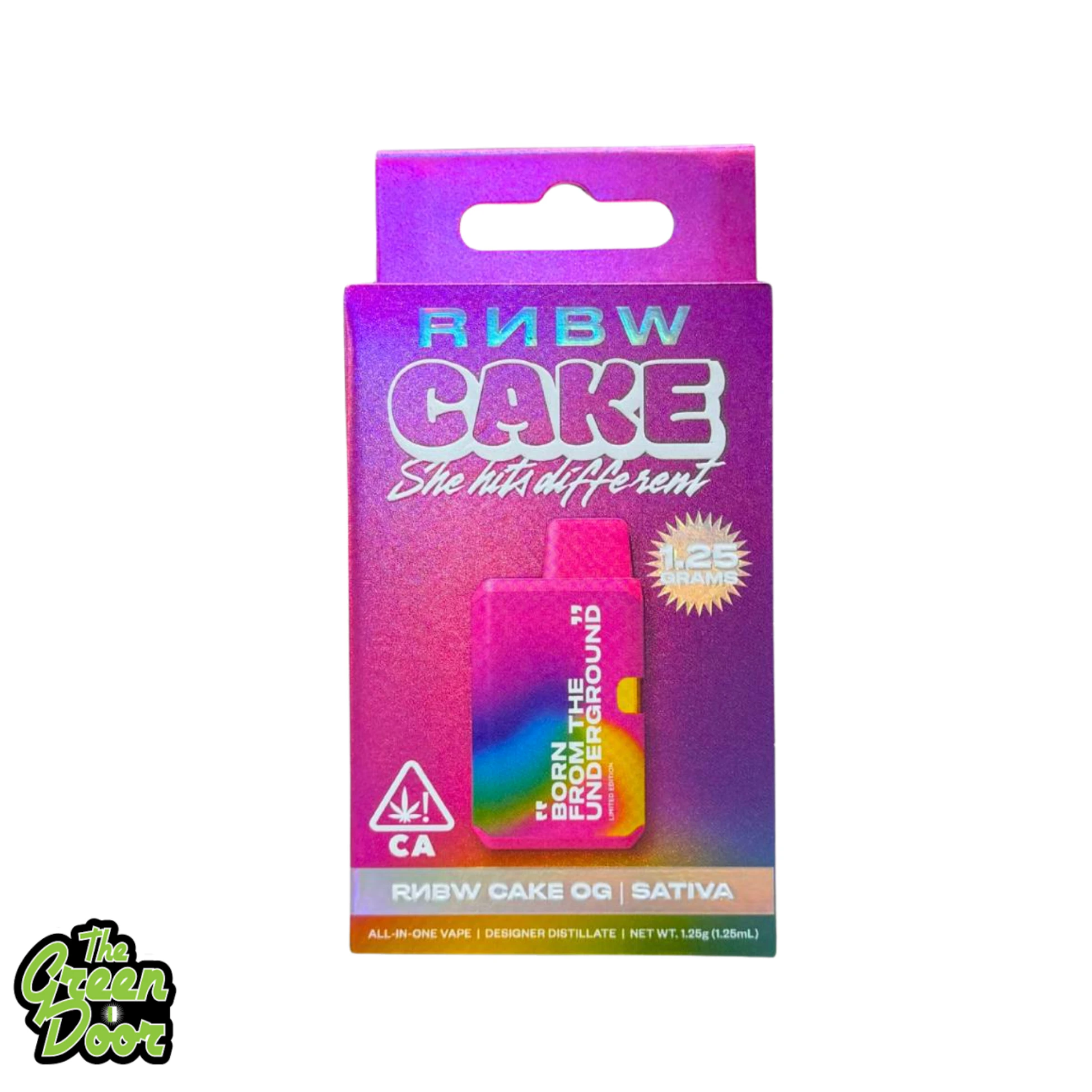 Cake - CAKE x RNBW - Cake OG - AIO - 1.25g Main Image