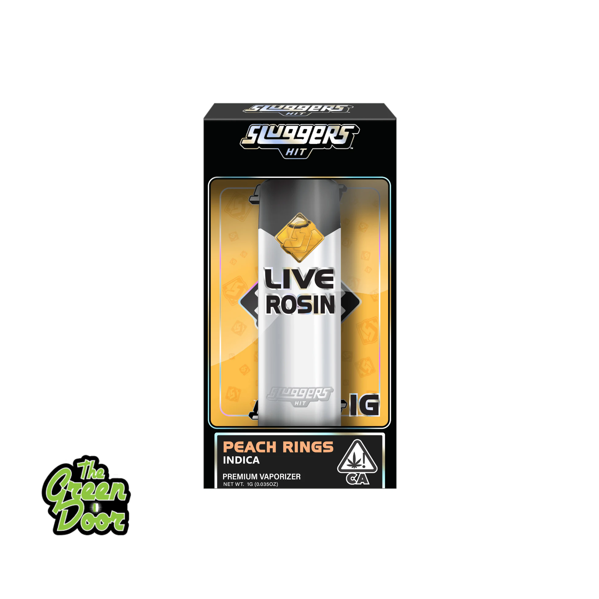 Sluggers Hit - SLUGGERS - Peach Rings - Rosin - Vape - 1g**** Main Image