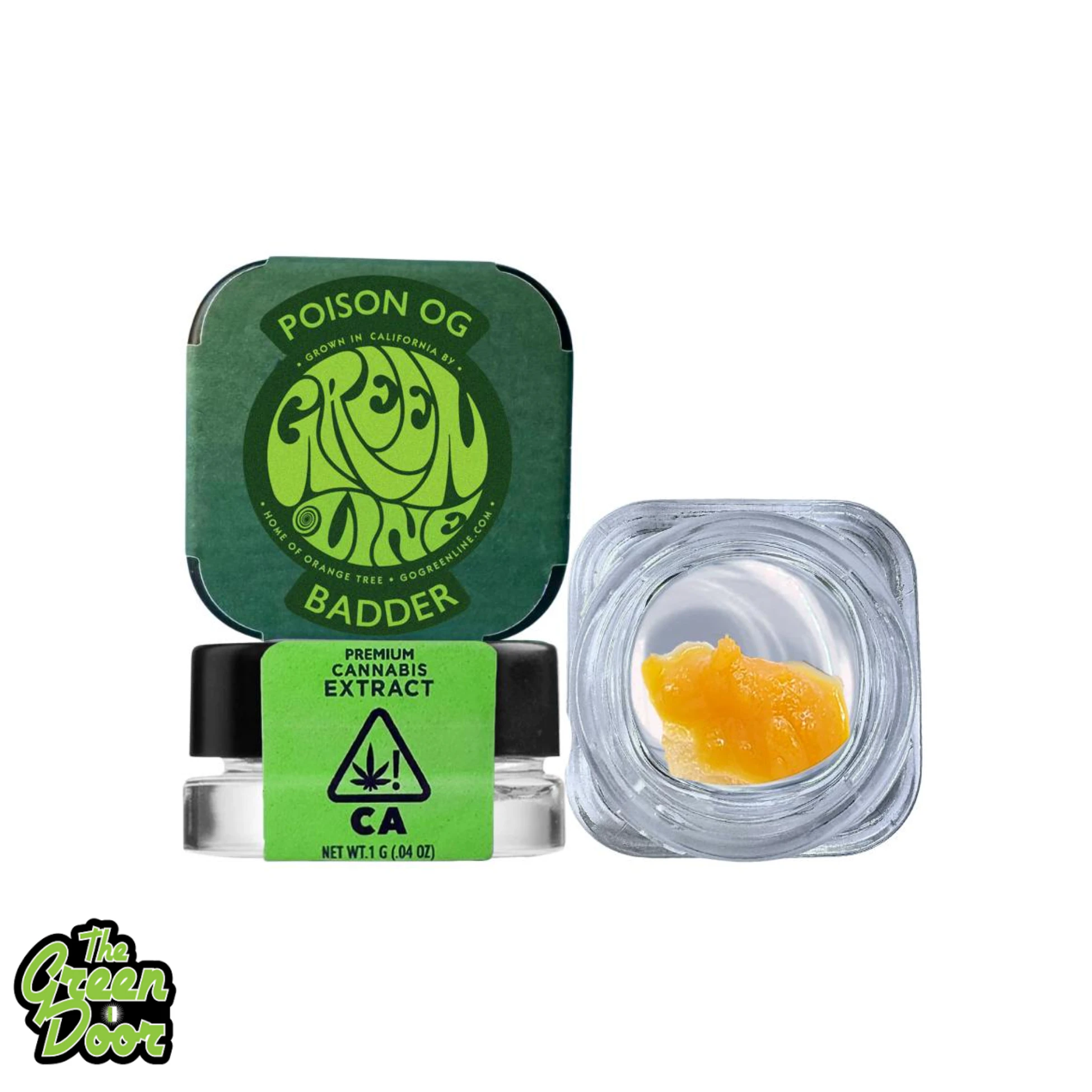 Greenline - GREENLINE - Poison OG - Badder - 1g Main Image