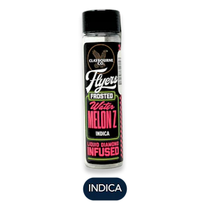 CLAYBOURNE CO. - Claybourne - Flyers - Watermelon Zkittlez  - 2pk - Infused Preroll - 1.0g