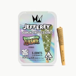 WEST COAST CURE - Watermelon Zlushie - Jefferey Infused Joint .65g 5 Pack