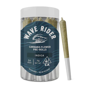 Wave Rider - Wave Rider 14pk Prerolls 7g Glitterati