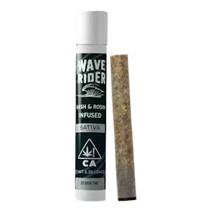 Wave Rider Nursery | Trainwreck | Hash & Rosin Infused Pre-Roll | 1.2g