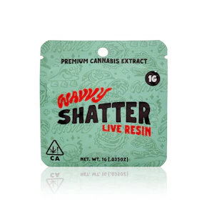 WAVVY - Concentrate - Bubba Kush - Live Resin Shatter - 1G