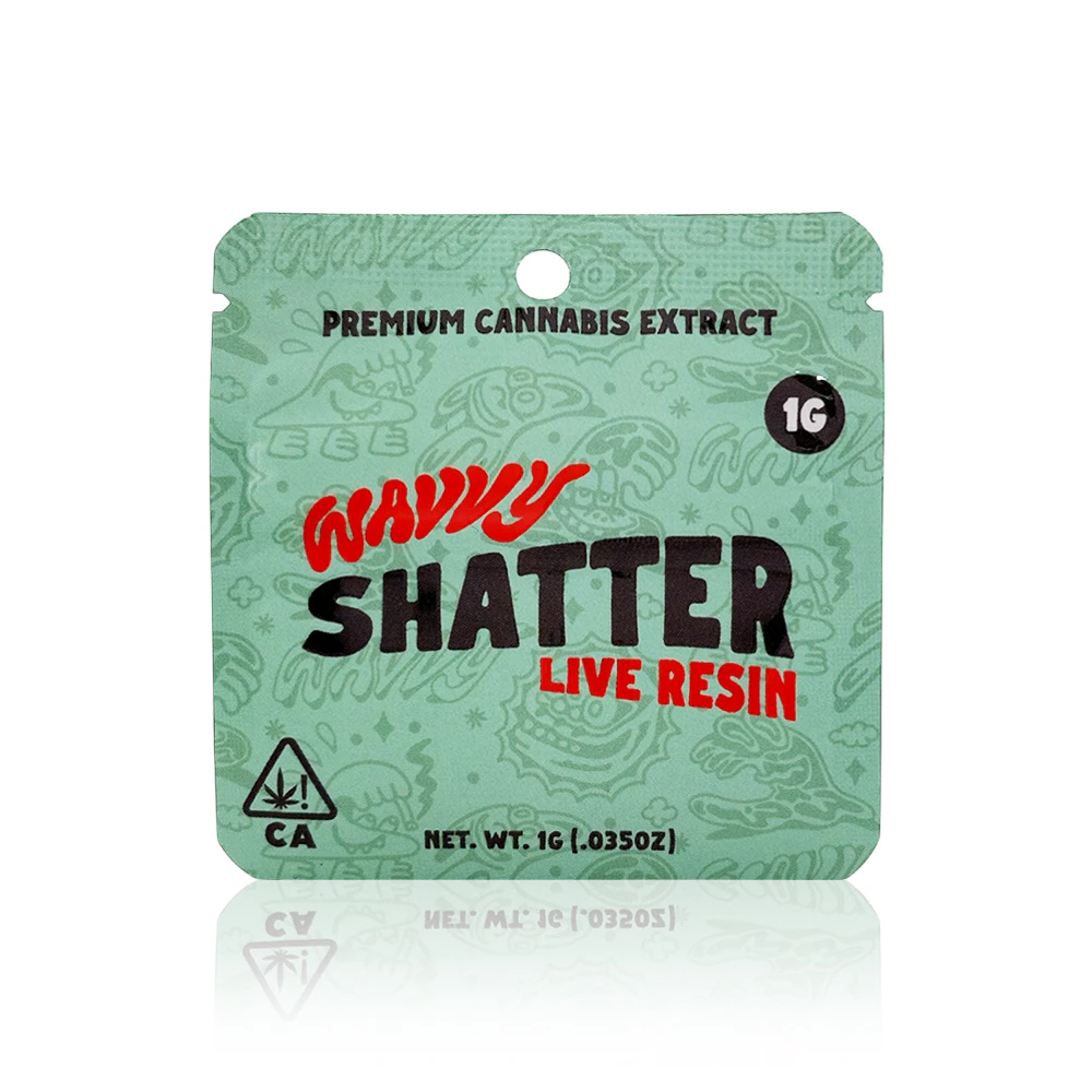 WAVVY - WAVVY - Concentrate - Bubba Kush - Live Resin Shatter - 1G Main Image