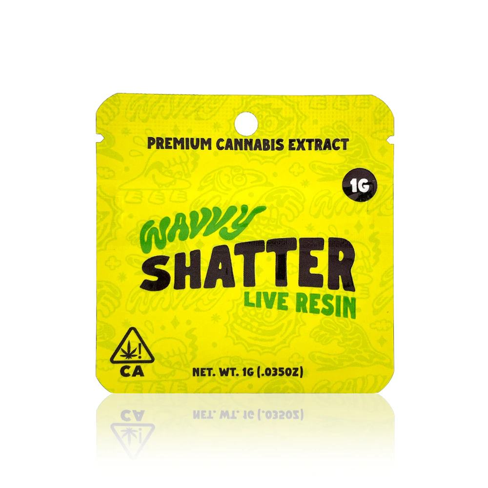 WAVVY - WAVVY - Concentrate - Lemon Pop - Live Resin Shatter - 1G Main Image