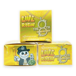 THE 8TH BY WHITE BOY RICK - The 8TH - 1G Live Rosin Blueberry Muffin