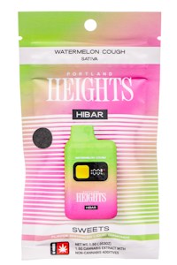 PORTLAND HEIGHTS - Portland Heights Watermelon Cough Sweets Hibar AIO 1.5g
