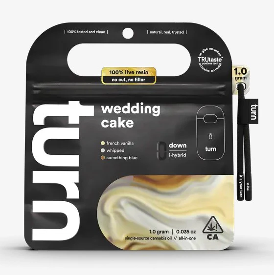 turn - [Turn Down] - LR TurnOne (1g)- Wedding Cake Main Image